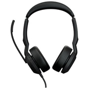 Jabra 25089-989-999 Evolve2 50 Auricolare Cablato Bluetooth con Cancellazione Attiva del Rumore e Microfoni con Riduzione del Rumore colore Nero