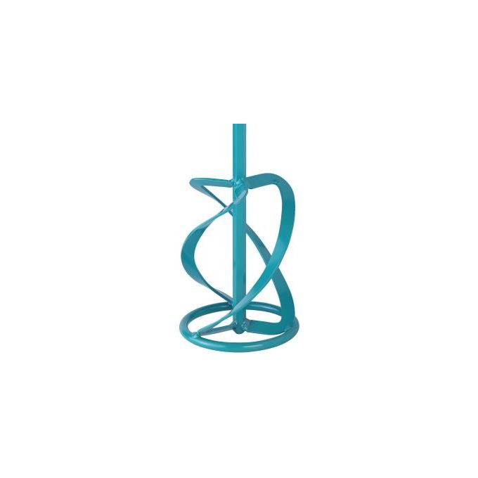 Collomix AR40.114-000 MK 120 HF Agitatore Professionale Diametro 120 mm Lunghezza 590 mm Attacco Hexafix per Malte Cemento Vernici Resine Epossidiche colore Turquoise