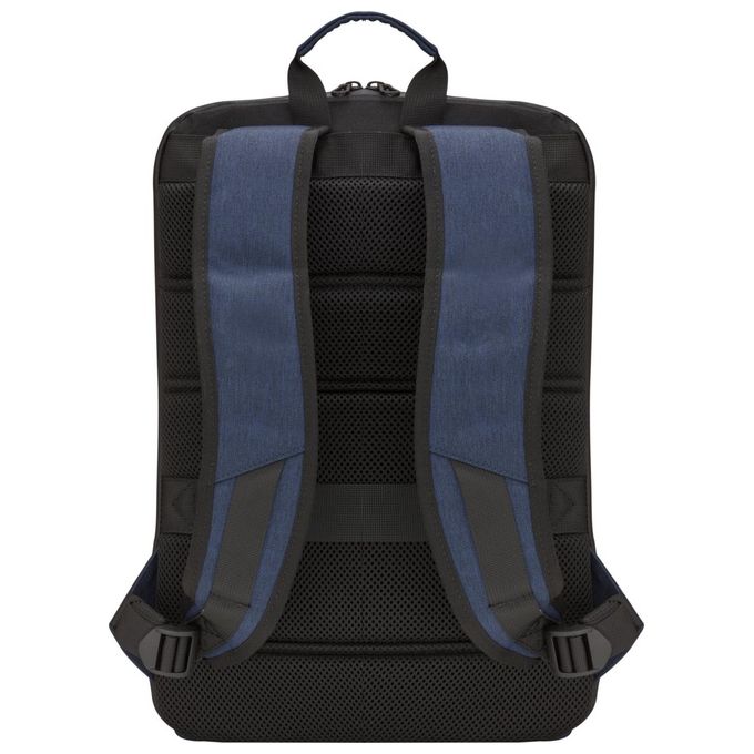 Dbramante1928 BG16DABL1712 Charlottenborg Zaino in Poliestere Riciclato per Notebook da 16'' con 6 Scomparti Resistente all'Acqua colore Blu
