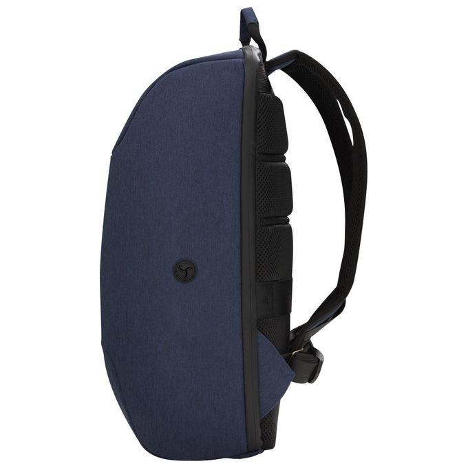Dbramante1928 BG16DABL1712 Charlottenborg Zaino in Poliestere Riciclato per Notebook da 16'' con 6 Scomparti Resistente all'Acqua colore Blu