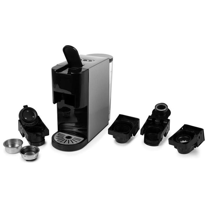 Princess 249451 Macchina da caffe' Multicapsule 5 in 1 0.8 L 19 bar 1450 W Nespresso Dolce Gusto A Modo Mio ESE colore Nero