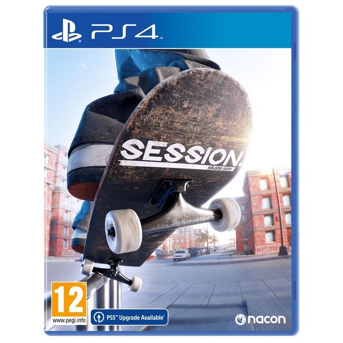 NACON PS4SESSIONIT Session: Skate Sim Gioco Standard ITA PlayStation 4 Genere Simulazione Sport Data di Rilascio 22-09-2022 PEGI 12 colore Nero