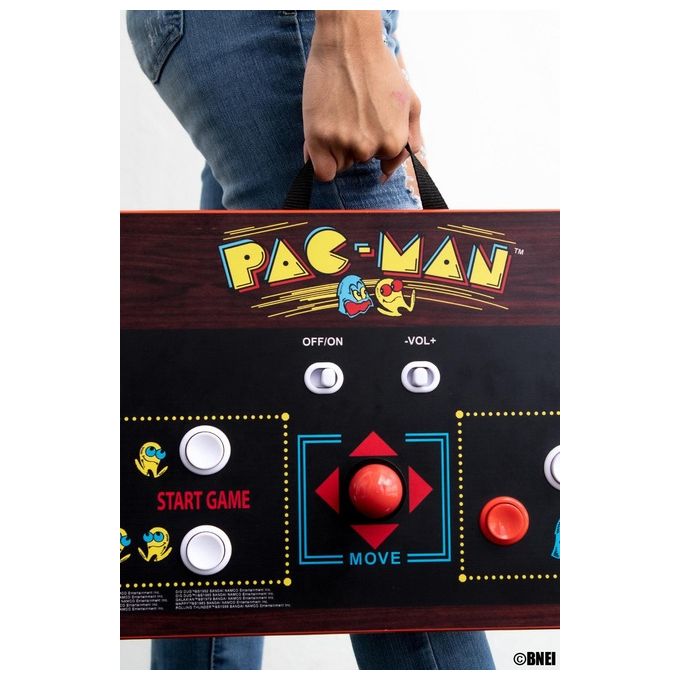 Arcade1Up PAC-E-20640 Pac-Man Couchcade Console Videogioco Retro 10 Giochi HDMI Controller Wireless colore Multicolore