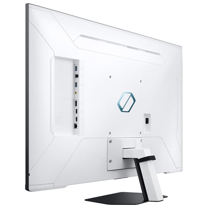 Samsung LS43CG700NUXEN Odyssey Neo G7 Monitor Gaming 43'' UHD 4K VA 144Hz 1ms HDR10+ FreeSync Premium Pro Smart TV WiFi Bluetooth colore Bianco