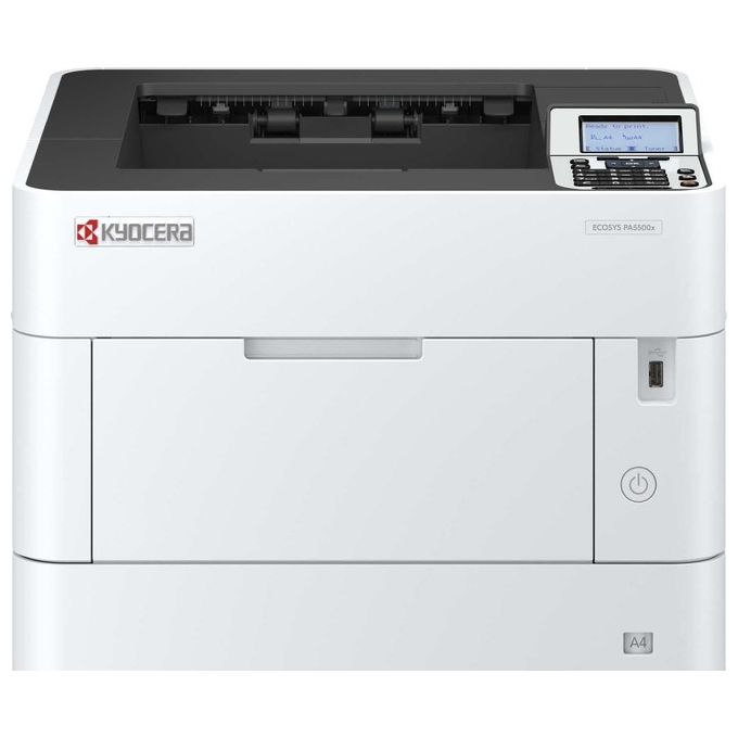 Kyocera 110C0W3NL0 ECOSYS PA5500x Stampante Laser A4 Monocromatica 55 ppm 1200x1200 DPI Fronte Retro Rete colore Bianco