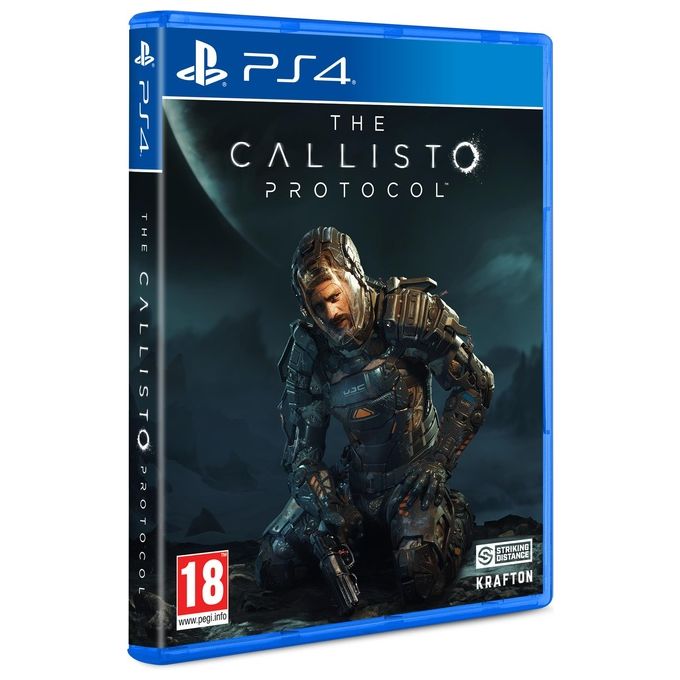 Krafton CALLISTOPROTSTD The Callisto Protocol Standard Edition Gioco PS4 Horror Narrativo in Terza Persona con Sistema di Combattimento Mischia e Distanza colore Nero