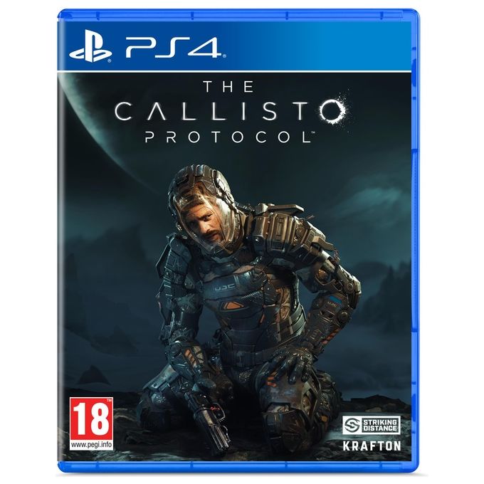 Krafton CALLISTOPROTSTD The Callisto Protocol Standard Edition Gioco PS4 Horror Narrativo in Terza Persona con Sistema di Combattimento Mischia e Distanza colore Nero