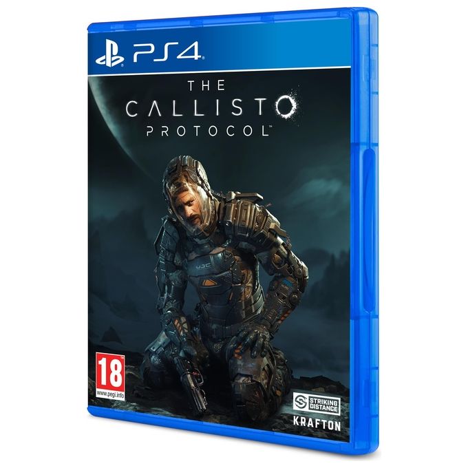 Krafton CALLISTOPROTSTD The Callisto Protocol Standard Edition Gioco PS4 Horror Narrativo in Terza Persona con Sistema di Combattimento Mischia e Distanza colore Nero