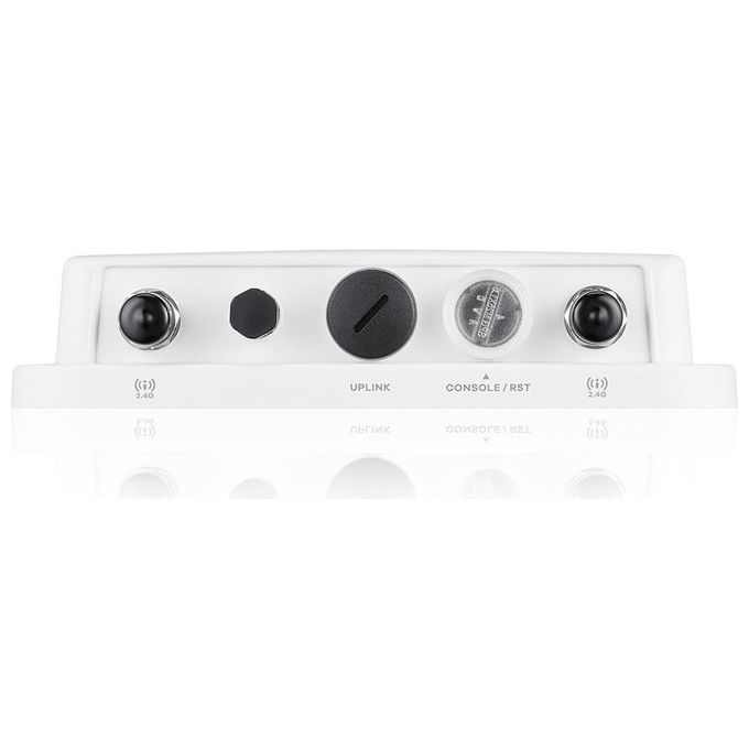 Zyxel WAX655E-EU0101F NebulaFlex Pro Access Point Wireless Outdoor Wi-Fi 6 Dual Radio 4x4 5375 Mbps 2.5 Gbps PoE IP67 colore Bianco