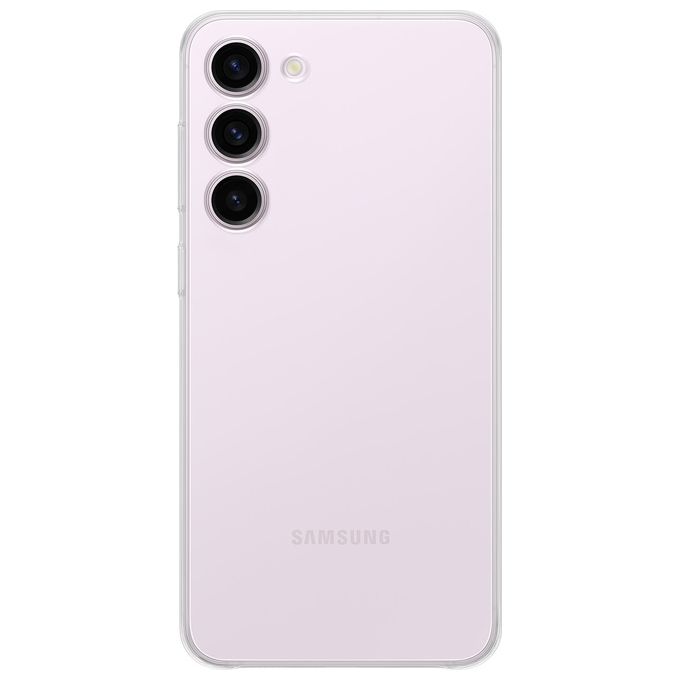 Samsung EF-QS916CTEGWW Galaxy S23+ Cover Clear Case TPU Resistente agli urti Antigraffio colore Trasparente