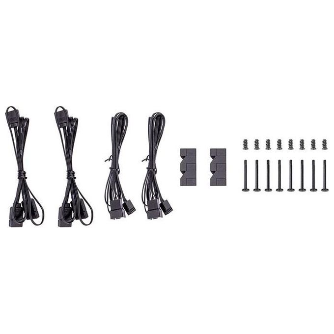 Thermaltake CL-F150-PL14SW-A CT140 ARGB Sync Ventola per Case PC 140 mm 1500 rpm 30,5 dB Cuscinetto Idraulico 2 pezzi colore Nero