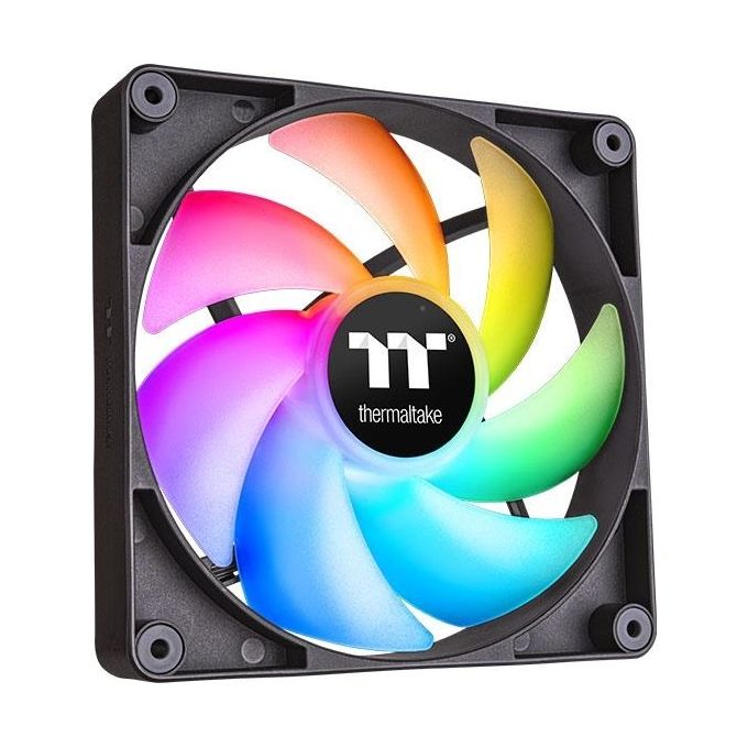 Thermaltake CL-F150-PL14SW-A CT140 ARGB Sync Ventola per Case PC 140 mm 1500 rpm 30,5 dB Cuscinetto Idraulico 2 pezzi colore Nero
