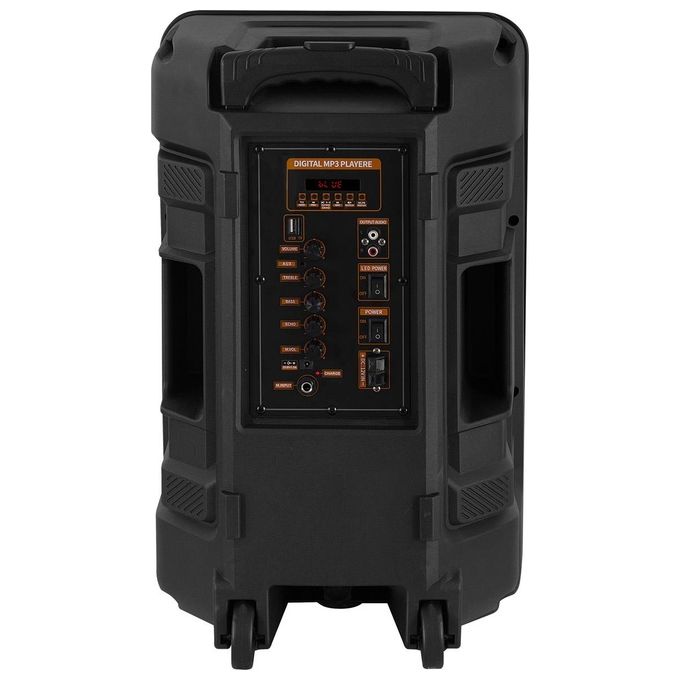 Trevi XF 1250 KB XFest Altoparlante Amplificato 90W Bluetooth Karaoke TWS USB MicroSD Microfono Incluso colore Nero