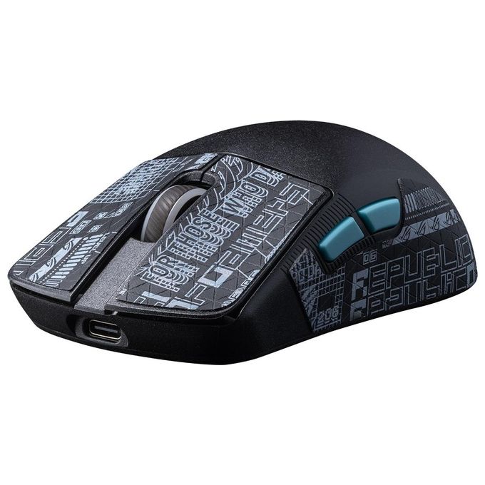 ASUS 90MP02W0-BMUA00 ROG Harpe Ace Aim Lab Edition Mouse Gaming Wireless 36000 DPI RGB 54 g colore Bianco