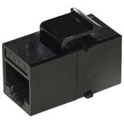 Link Adattatore Passante 2x8 Poli Rj45 Utp non Schermato cat.6 con Ganci per Pannelli