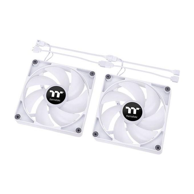 Thermaltake CL-F154-PL14SW-A CT140 ARGB Sync Ventola per Case PC 140 mm 1500 rpm PWM ARGB Bianco