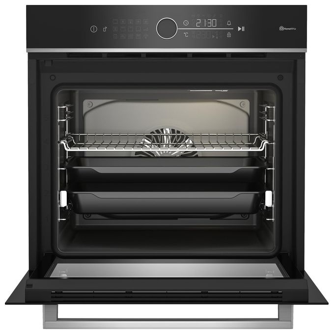 Beko BBIMM13400XCSW BPro 500 Forno da incasso Elettrico Termoventilato 72 L Classe A+ 13 Funzioni Pizza Chef Wi-Fi (59,5x59,4x56,7 cm) colore Inox