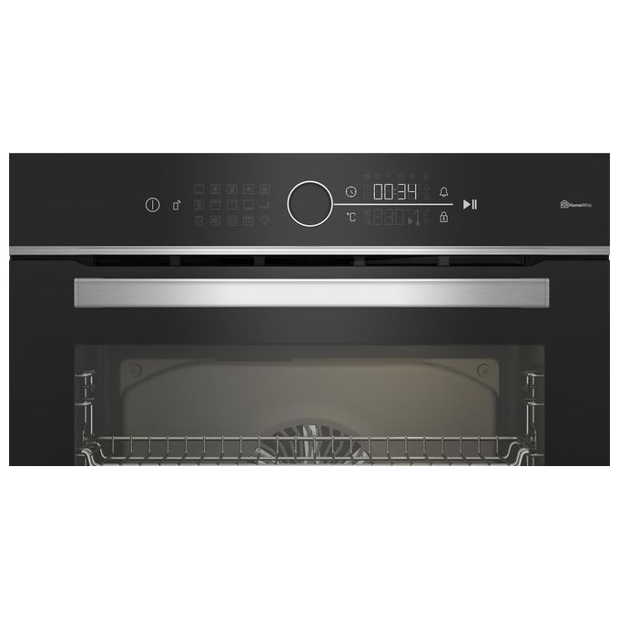 Beko BBIMM13400XCSW BPro 500 Forno da incasso Elettrico Termoventilato 72 L Classe A+ 13 Funzioni Pizza Chef Wi-Fi (59,5x59,4x56,7 cm) colore Inox