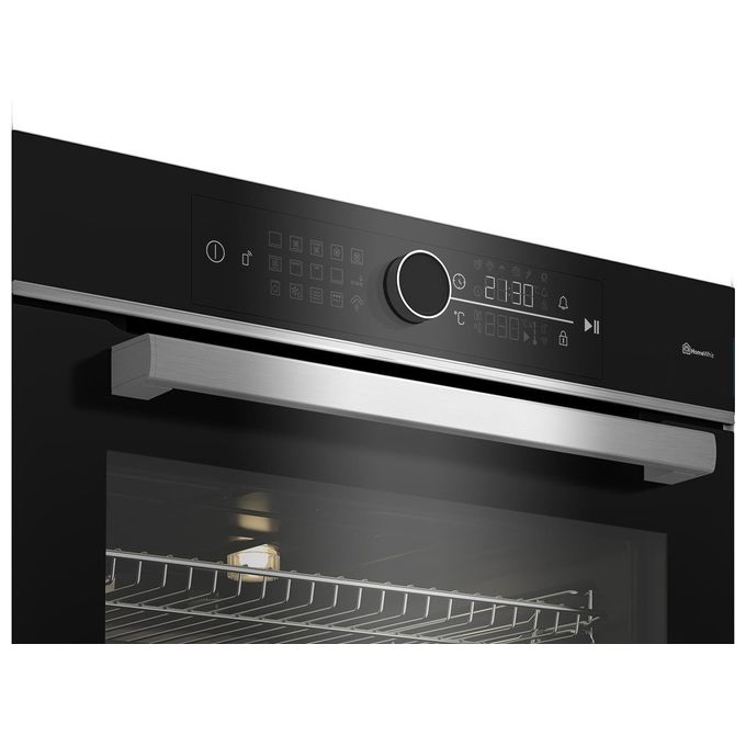 Beko BBIMM13400XCSW BPro 500 Forno da incasso Elettrico Termoventilato 72 L Classe A+ 13 Funzioni Pizza Chef Wi-Fi (59,5x59,4x56,7 cm) colore Inox