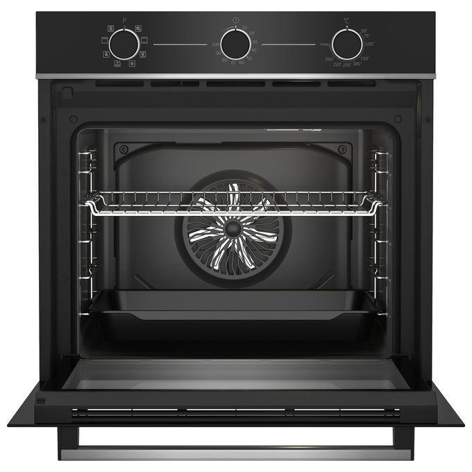 Beko BBIM13100X Beyond Forno da incasso Elettrico Multifunzione 72 L 8 Funzioni Classe A AeroPerfect SteamShine (59.5x59.4x56.7 cm) colore Nero