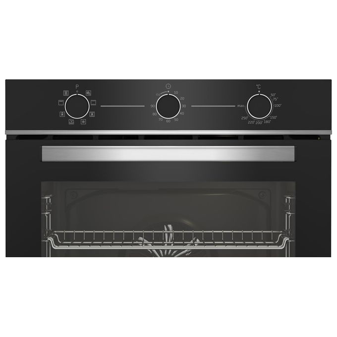 Beko BBIM13100X Beyond Forno da incasso Elettrico Multifunzione 72 L 8 Funzioni Classe A AeroPerfect SteamShine (59.5x59.4x56.7 cm) colore Nero