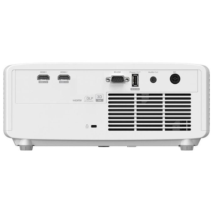 Optoma ZW350E Videoproiettore Laser DLP WXGA 1280x800 4000 ANSI Lumen 30000h 3D 2x HDMI Altoparlante 15W colore Bianco