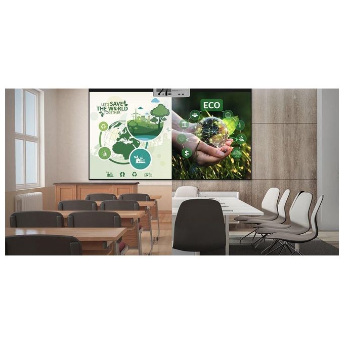 Optoma ZW350E Videoproiettore Laser DLP WXGA 1280x800 4000 ANSI Lumen 30000h 3D 2x HDMI Altoparlante 15W colore Bianco