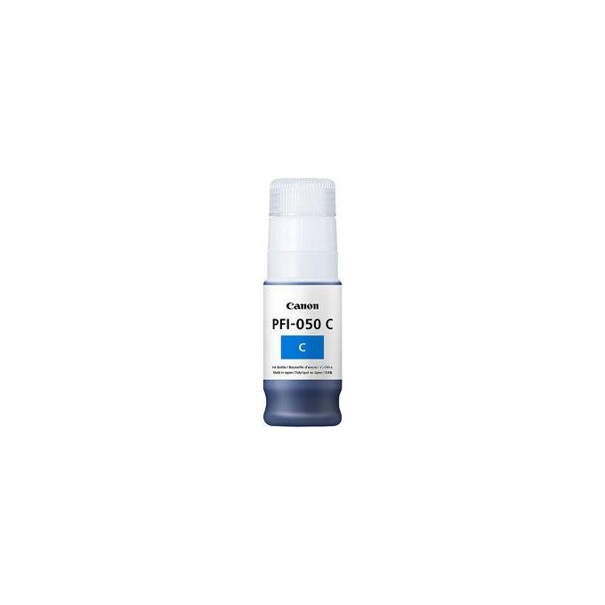 Canon PFI-050 C Serbatoio d'inchiostro Originale 70 ml compatibile con imagePROGRAF TC-20 TC-21 colore Ciano