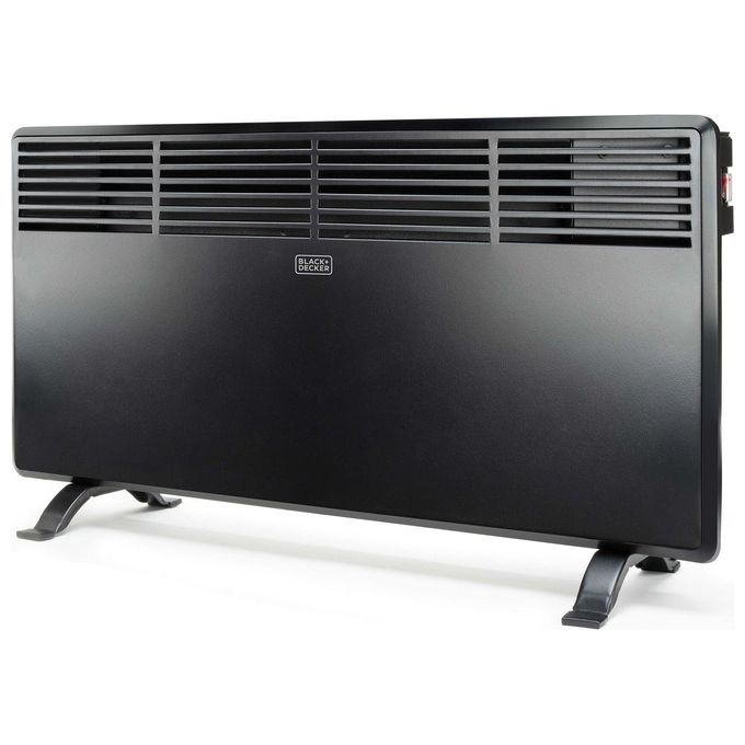 Black+decker BXSH1800E Termoventilatore Ceramico PTC 1800W 2 Potenze Timer Termostato Regolabile 18 m² colore Nero
