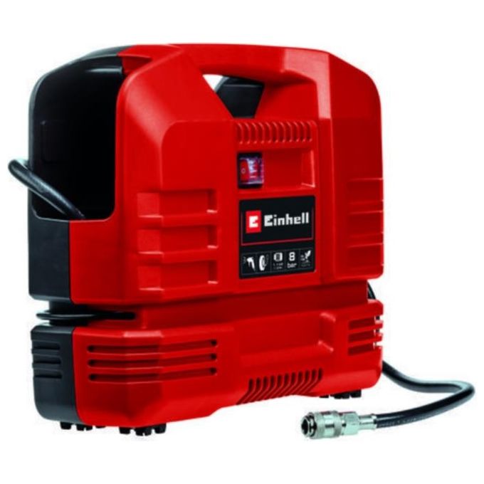 Einhell Compressore Portatile A Presa Diretta Tc-Ac 190 Of KIT_