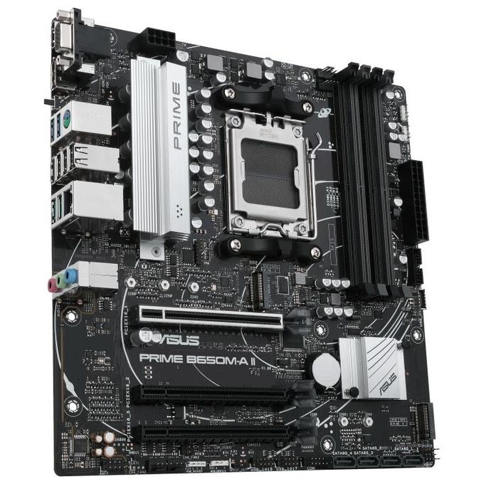 ASUS 90MB1EH0-M0EAYC PRIME Scheda Madre Socket AM5 Chipset AMD B650 DDR5 4 Slot M.2 PCIe 5.0 2.5GbE colore Nero