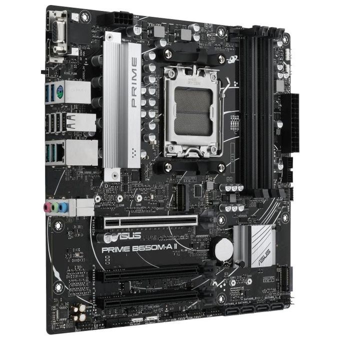 ASUS 90MB1EH0-M0EAYC PRIME Scheda Madre Socket AM5 Chipset AMD B650 DDR5 4 Slot M.2 PCIe 5.0 2.5GbE colore Nero