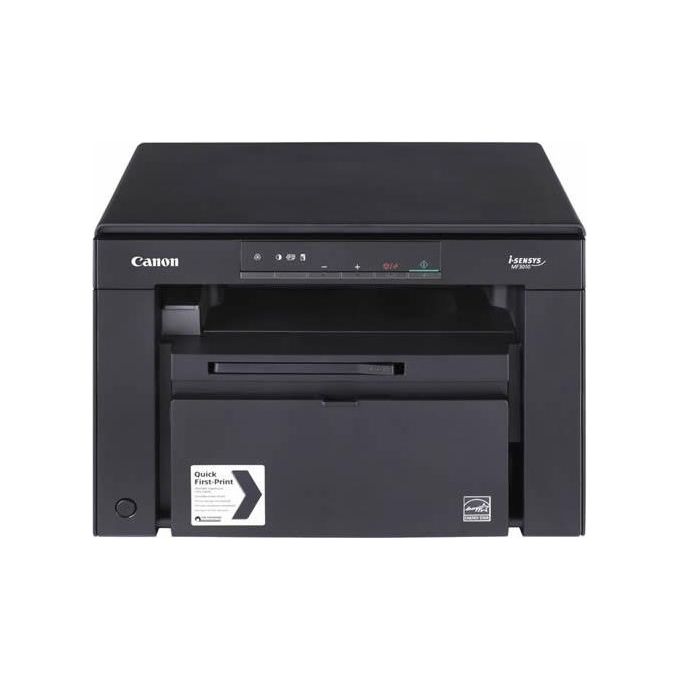 Canon MF3010 i-SENSYS Stampante Multifunzione Laser A4 Mono 18 ppm 1200x600 DPI USB 2.0 colore Nero