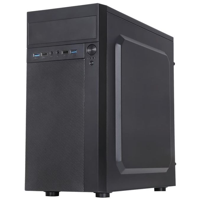 Itek THEON Case Mini Tower mATX PSU 500W 2xUsb 3.0 Full Black