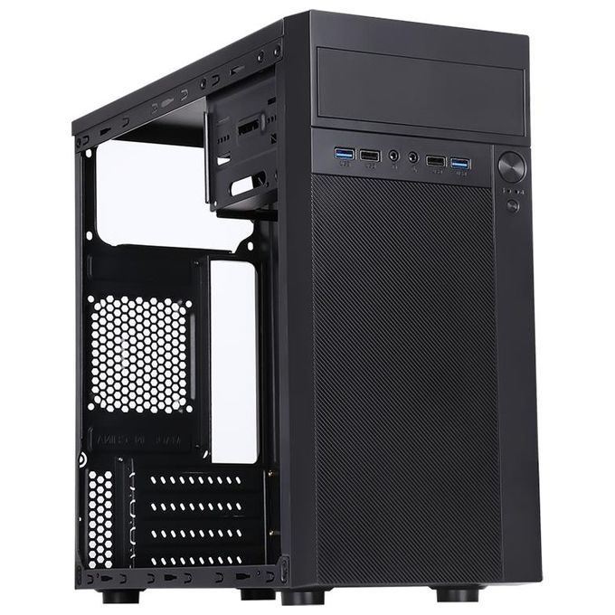 Itek THEON Case Mini Tower mATX PSU 500W 2xUsb 3.0 Full Black