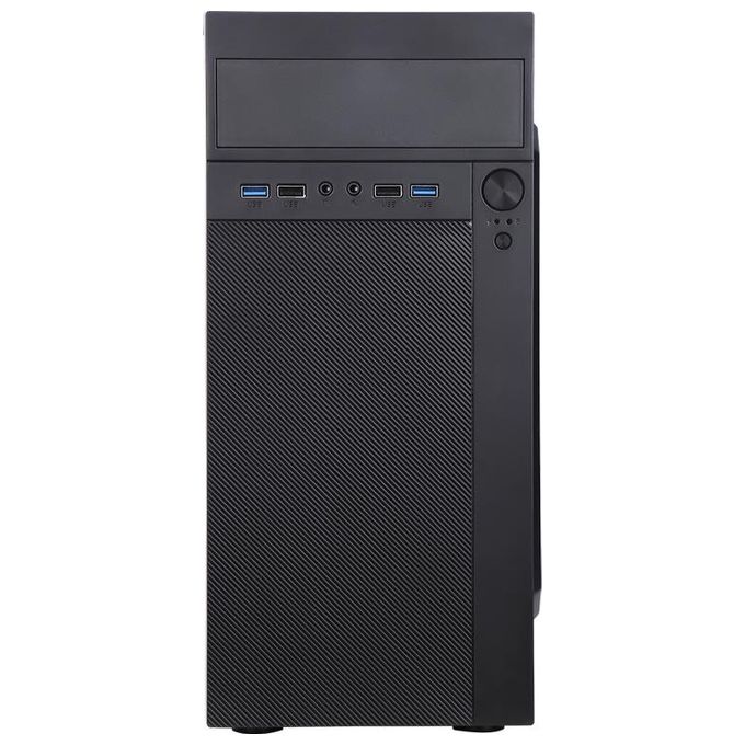 Itek THEON Case Mini Tower mATX PSU 500W 2xUsb 3.0 Full Black