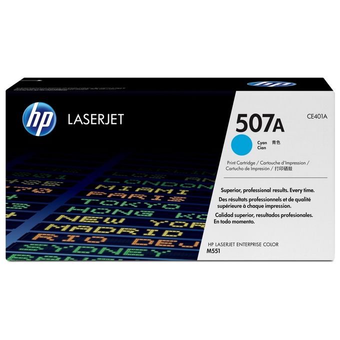 Hp Toner Ciano 507a Laserjet
