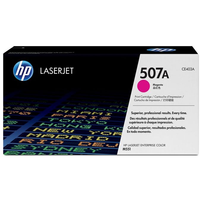 Hp Toner Magenta 507a Laserjet