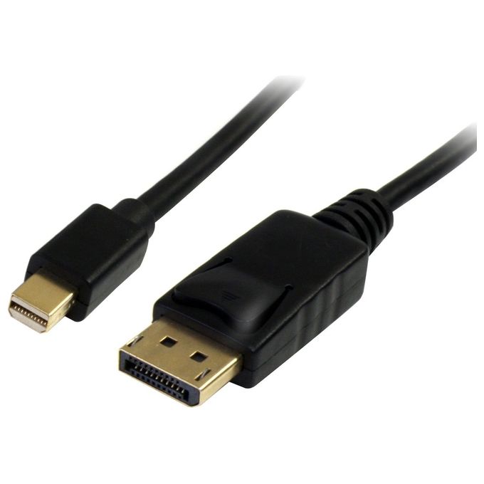 StarTech Cavo adattatore Mini DisplayPort 1.2 a DisplayPort 4k da 3 m - cavo Connettore mDP a DP Bianco 3m M-M