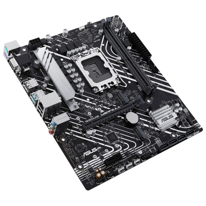 ASUS 90MB1G20-M0EAYC PRIME Scheda Madre Intel H610 LGA 1700 DDR5 2x DIMM M.2 Micro ATX colore Nero