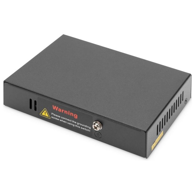 Digitus DN-95127-1 Estensore Gigabit 4PPoE a 2 porte 802.3at 60 W colore Nero