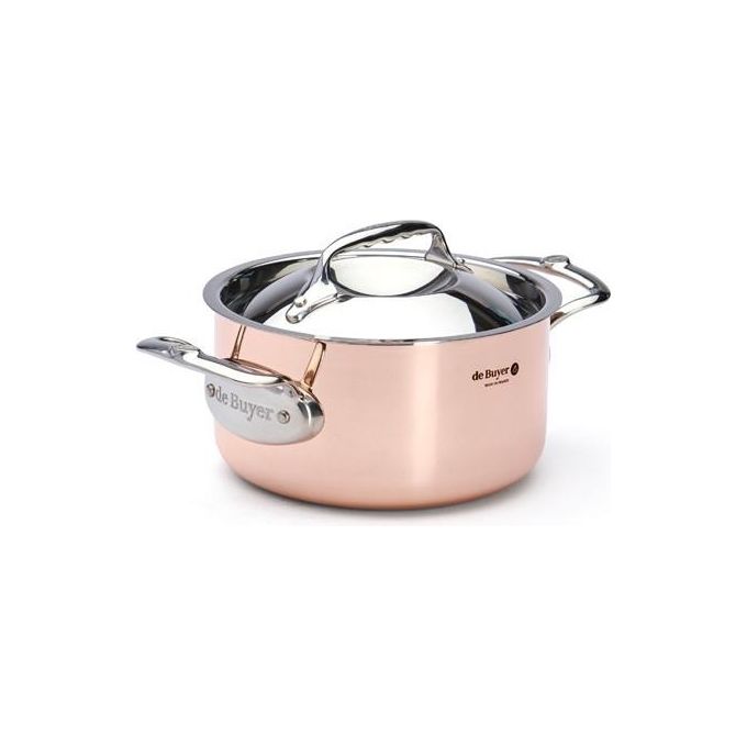 De Buyer Prima Matera pentola rame-inox 16 cm induzione