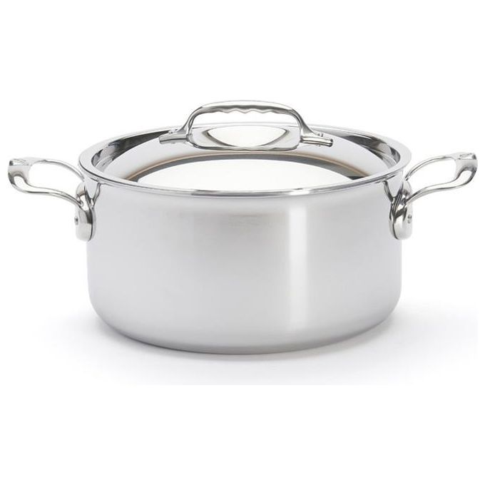 De Buyer Affinity Pentola per Arrosti Inox con Coperchio 24cm