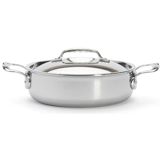 De Buyer Affinity Pentola Bassa con Coperchio 20cm