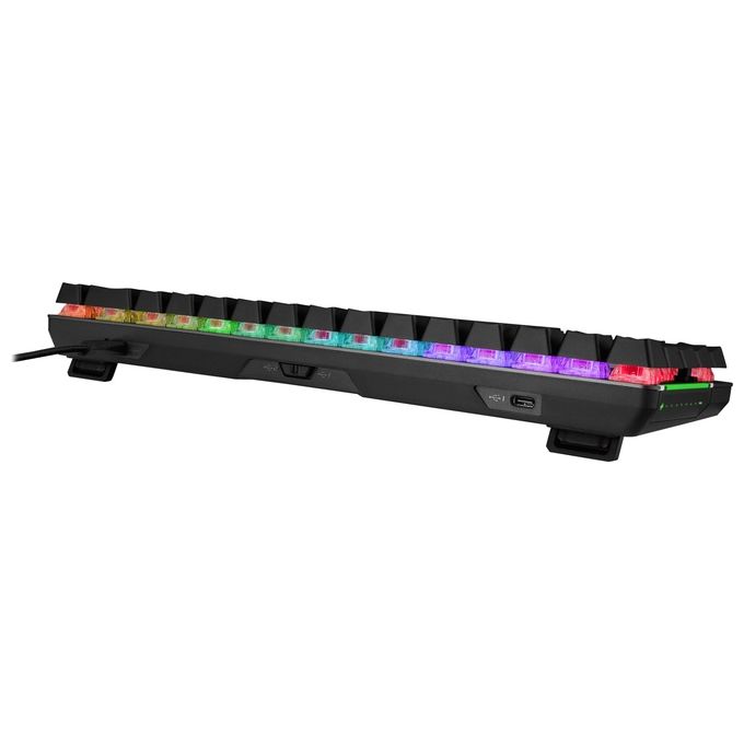 Asus 90MP0346-BKIA00 ROG Falchion Ace Tastiera Meccanica Gaming 65% Switch NX Red RGB Layout ITA USB-C colore Nero