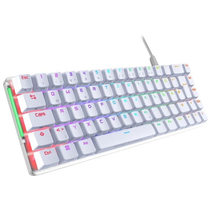 Asus 90MP0346-BKIA10 ROG Falchion Ace Tastiera Gaming Meccanica 65% Switch NX Rossi RGB PBT Layout IT colore Bianco