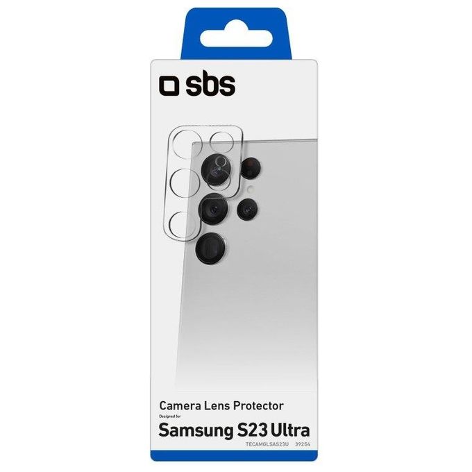 Sbs Camera Lens Protector per Samsung Galaxy S23 Ultra Antigraffio