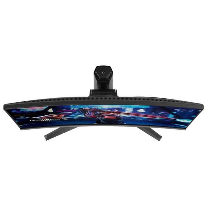 ASUS ROG Strix XG27AQV Monitor Gaming Curvo 27, WQHD, IPS Veloce, 170 Hz (OC), 1 ms GTG, FreeSync Premium, Overdrive Variabile, DisplayHDR 400, Nero