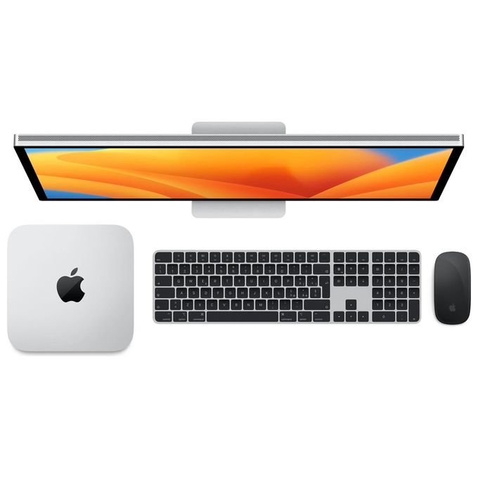 Apple, Mac mini, Chip M2, 8GB RAM, 512GB SSD, Argento