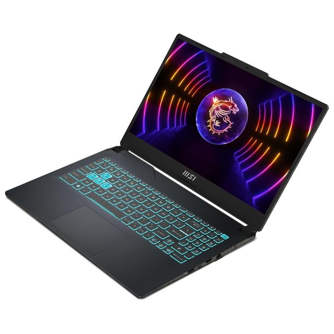 [ComeNuovo] MSI Notebook Gaming Cyborg 15 A12VE-059XIT Processore Intel Core i7-12650H,Ram 16Gb, Hd 512Gb Ssd, Display 15.6'' Full HD 144 Hz, Scheda Grafica NVIDIA GeForce RTX 4050 6GB, FreeDos